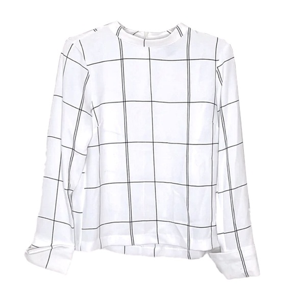 ❤️ 🆕 H&M Blouse Size 4 - Picture 2 of 5